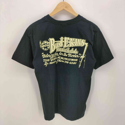 CYCLEMAN BOOKS 00S ANVIL ボディ ロゴ 両面 プリント S/S クルーネック Tシャツ メンズ JPN:S