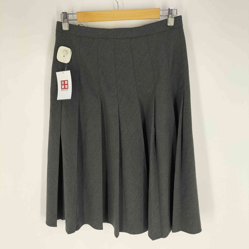 ユニクロ UNIQLO ワイドプリーツミディスカート レディース JPN:L