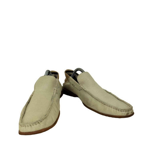 キャサリンハムネットロンドン KATHARINE HAMNETT LONDON バイカラー レザー スリッポン ドライビング シューズ メンズ 25