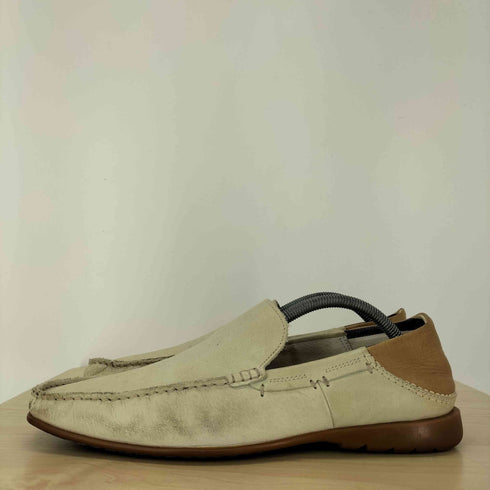 キャサリンハムネットロンドン KATHARINE HAMNETT LONDON バイカラー レザー スリッポン ドライビング シューズ メンズ 25