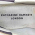 キャサリンハムネットロンドン KATHARINE HAMNETT LONDON バイカラー レザー スリッポン ドライビング シューズ メンズ 25