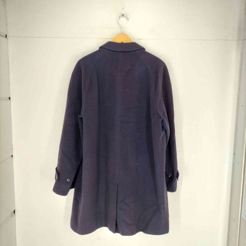 アクアスキュータム AQUASCUTUM ポッサム ウールステンカラーコート メンズ JPN:L