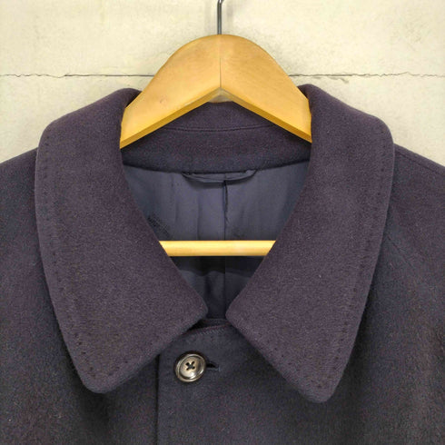 アクアスキュータム AQUASCUTUM ポッサム ウールステンカラーコート メンズ JPN:L