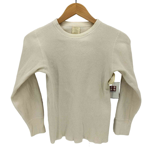 ユーエスアーミー U.S. ARMY HEMINGWAY APPAREL USA製 ハニカム サーマル L/S クルーネック Tシャツ メンズ import:S