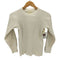ユーエスアーミー U.S. ARMY HEMINGWAY APPAREL USA製 ハニカム サーマル L/S クルーネック Tシャツ メンズ import:S