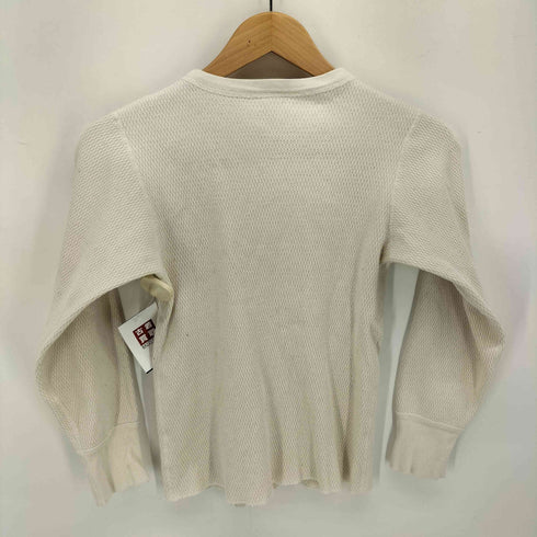 ユーエスアーミー U.S. ARMY HEMINGWAY APPAREL USA製 ハニカム サーマル L/S クルーネック Tシャツ メンズ import:S