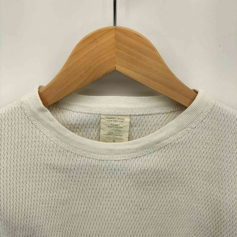 ユーエスアーミー U.S. ARMY HEMINGWAY APPAREL USA製 ハニカム サーマル L/S クルーネック Tシャツ メンズ import:S