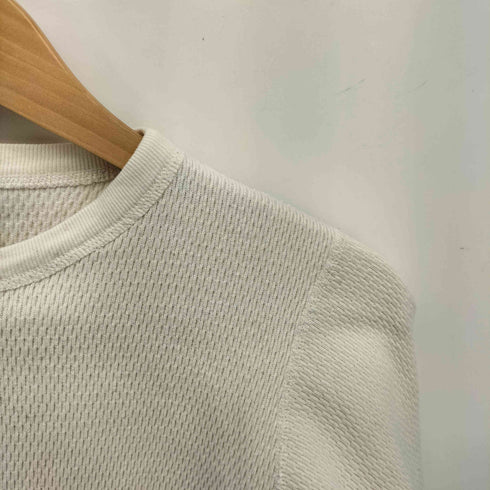 ユーエスアーミー U.S. ARMY HEMINGWAY APPAREL USA製 ハニカム サーマル L/S クルーネック Tシャツ メンズ import:S