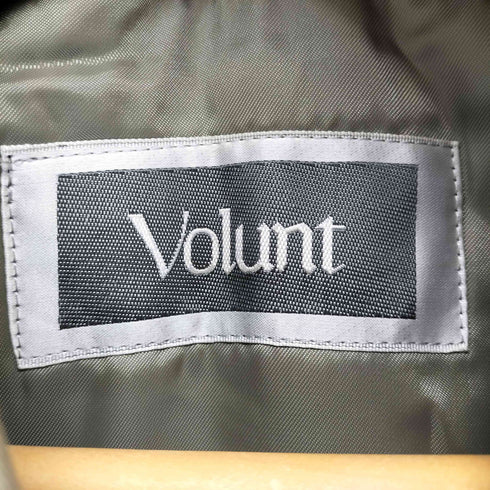 Volunt ライナー付き比翼ステンカラーコート メンズ 94A5