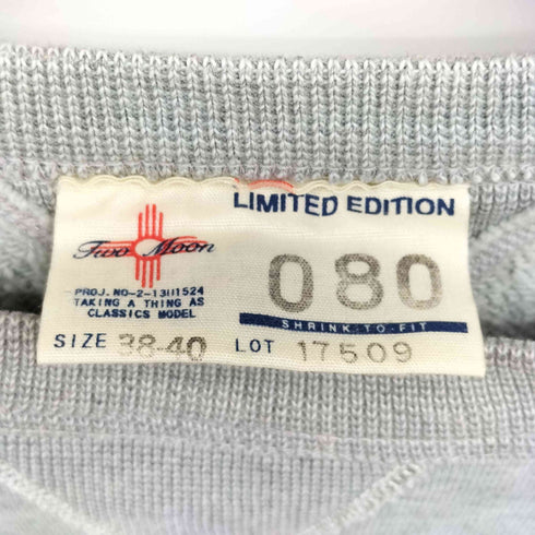 トゥームーン two moon LIMITED EDITION 両V クルーネック スウェット S/S Tシャツ メンズ 38-40