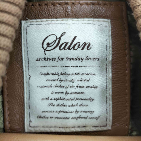 Salon pig leather ピッグレザーブルゾン レディース JPN:38