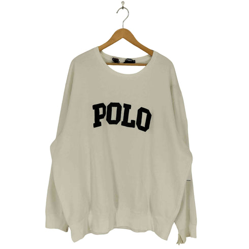 ポロスポーツラルフローレン POLO SPORT RALPH LAUREN ロゴ刺繍クルーネックスウェット メンズ XL