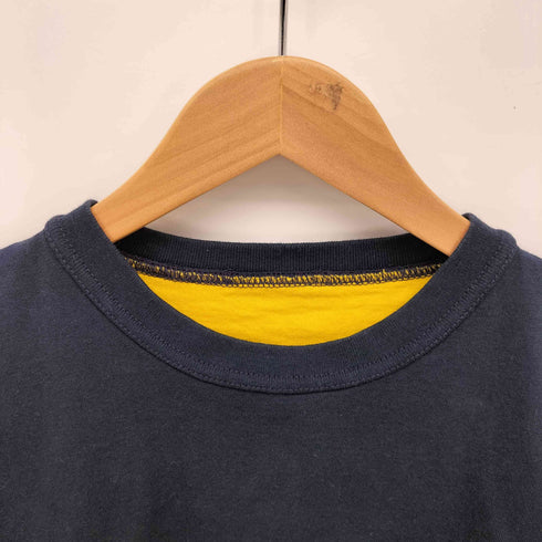 ユーエスネイビー U.S.NAVY 00s 02年会計 リバーシブル ダブルフェイス S/S クルーネック Tシャツ メンズ import:S