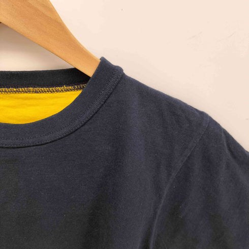ユーエスネイビー U.S.NAVY 00s 02年会計 リバーシブル ダブルフェイス S/S クルーネック Tシャツ メンズ import:S