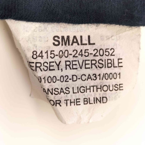 ユーエスネイビー U.S.NAVY 00s 02年会計 リバーシブル ダブルフェイス S/S クルーネック Tシャツ メンズ import:S