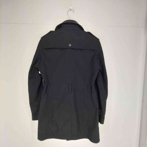キャサリンハムネットロンドン KATHARINE HAMNETT LONDON ジップポケット比翼ステンカラーコート メンズ JPN:M