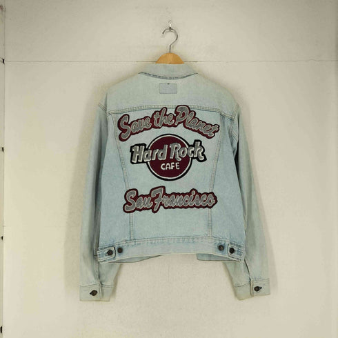 リーバイス Levis ボタン裏527 70503 4th 背面パイルワッペンデザインデニムトラッカージャケット メンズ