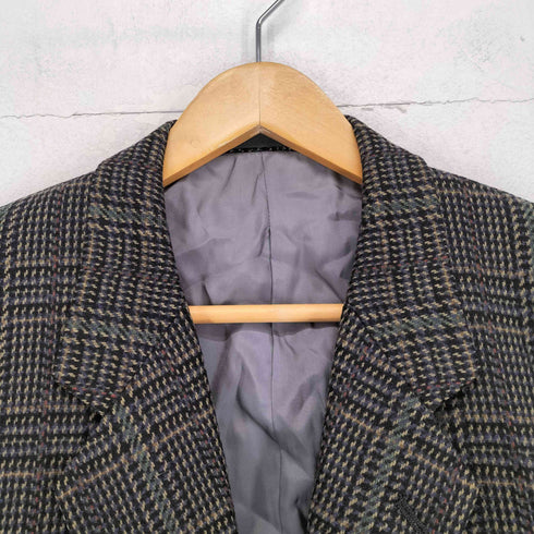 KYNOCH cashmere 千鳥チェックカシミア混ウールテーラードジャケット メンズ
