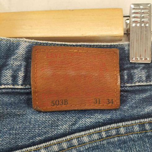 リーバイス Levis 90s 日本製 ボタン裏J22 503B ボタンフライデニムパンツ メンズ W31L34