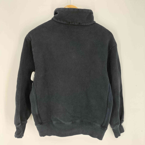 ノーティカ NAUTICA ロゴ刺繍 ハーフジップ プルオーバー スウェット メンズ import:S