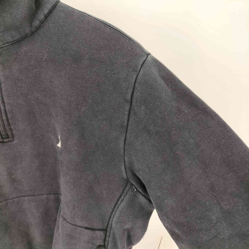 ノーティカ NAUTICA ロゴ刺繍 ハーフジップ プルオーバー スウェット メンズ import:S