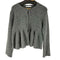 ザラ ZARA PEPLUM KNIT CARDIGAN レディース US M