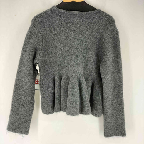 ザラ ZARA PEPLUM KNIT CARDIGAN レディース US M
