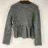 ザラ ZARA PEPLUM KNIT CARDIGAN レディース US M