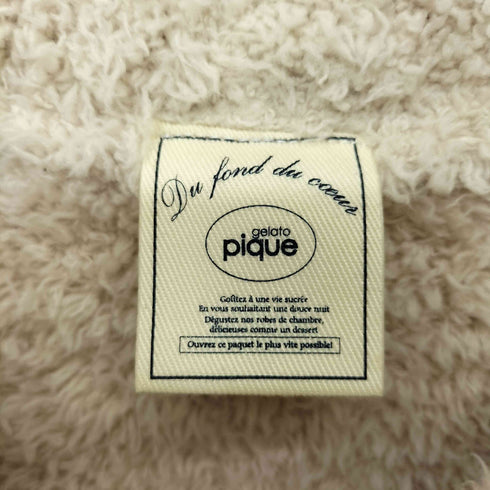ジェラートピケ gelato pique サガラ ショール カーディガン ルームウェア レディース FREE