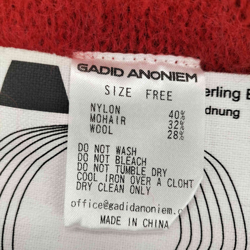 GADID ANONIEM Schmetterlings Effekt 大判マフラー レディース