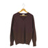Neil Norman pure cashmere 2-PLYカシミヤVネックニット セーター メンズ import:L