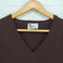 Neil Norman pure cashmere 2-PLYカシミヤVネックニット セーター メンズ import:L