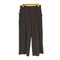 ユニクロ UNIQLO 25AW ブラッシュ ドジャージー ワイドパンツ レディース JPN:L