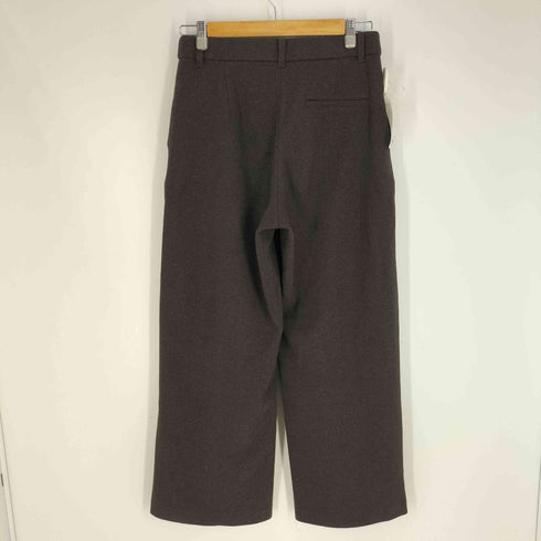 ユニクロ UNIQLO 25AW ブラッシュ ドジャージー ワイドパンツ レディース JPN:L