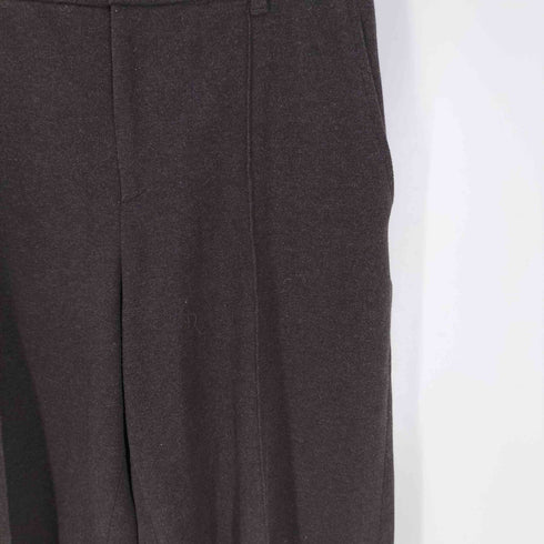 ユニクロ UNIQLO 25AW ブラッシュ ドジャージー ワイドパンツ レディース JPN:L