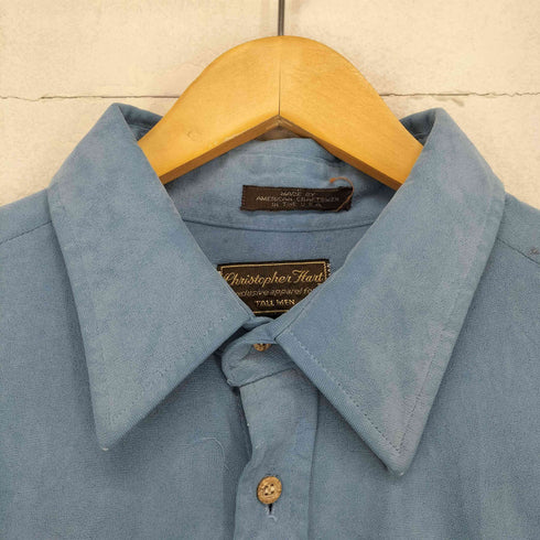 Christopher Hart 90-00s USA製 起毛ボックスシャツ メンズ import:XL