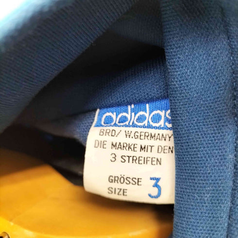 アディダス adidas 80s 西ドイツ デサント製 トレフォイルロゴ トラックジャケット メンズ JPN:3