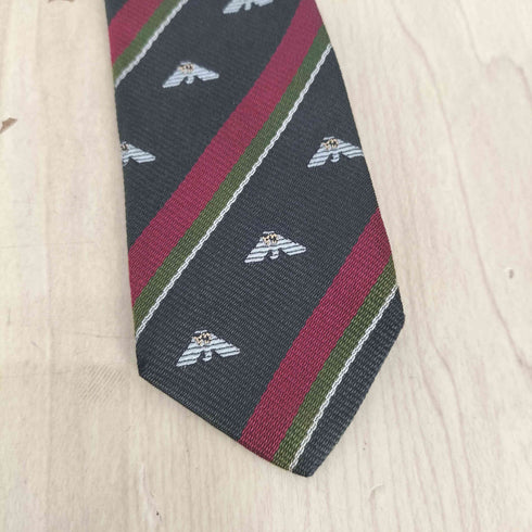 エンポリオアルマーニ EMPORIO ARMANI ロゴデザインシルクネクタイ メンズ