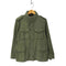 ユナイテッドアローズグリーンレーベルリラクシング UNITED ARROWS green label relaxing 比翼ジップ ミリタリー フィールド ジャケット メンズ JPN:M