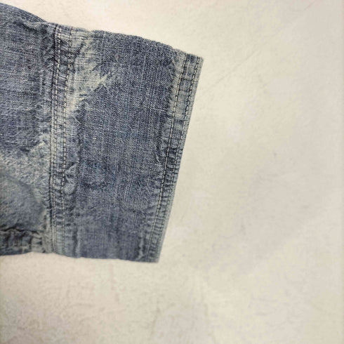 アナクロノーム Anachronorm ハーフジップダンガリーシャツ メンズ JPN:1