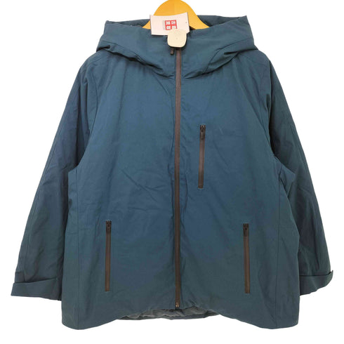 ユニクロ UNIQLO ハイブリッドダウンパーカ XL ダークグリーン メンズ JPN:XL