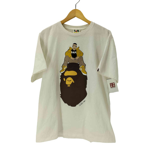 アベイシングエイプ A BATHING APE 24AW BAPE GALLERY TOKYO アーティスト コラボ プリント S/S Tシャツ メンズ 2XL