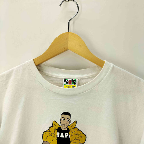 アベイシングエイプ A BATHING APE 24AW BAPE GALLERY TOKYO アーティスト コラボ プリント S/S Tシャツ メンズ 2XL