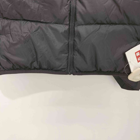 ユニクロ UNIQLO ウルトラライトダウンベスト/ワイドキルト Sサイズ ブラック メンズ JPN:S