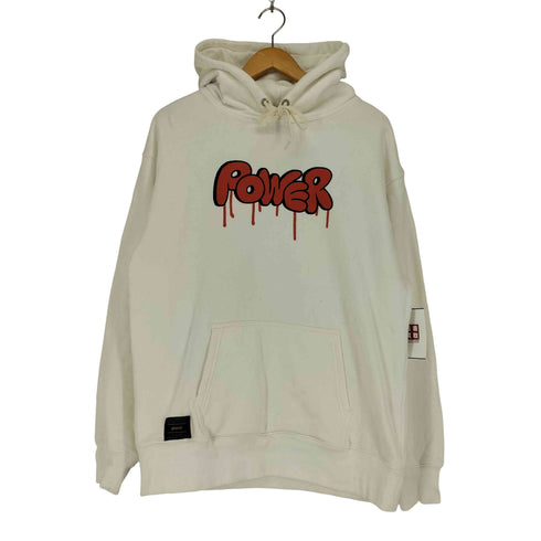 グラム glamb Power Hoodie White メンズ L