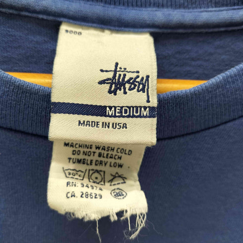 ステューシー Stussy 90S OLD USA製 銀タグ NYC Air Force エアフォース SSリンク プリント S/S Tシャツ シングルステッチ メンズ import:M