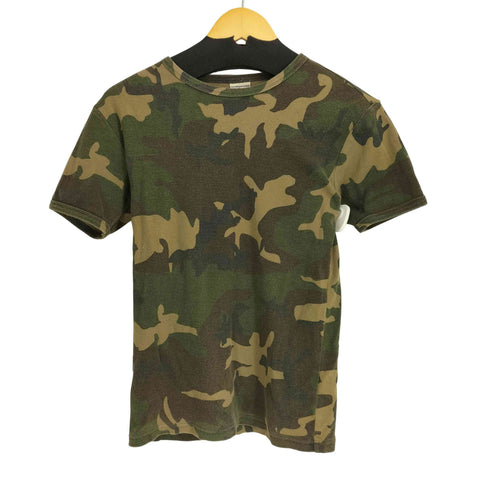アヴィレックス AVIREX DAILY RIB SHORT SLEEVE CREW NECK T-SHIRT CAMOUFLAGE メンズ JPN:S