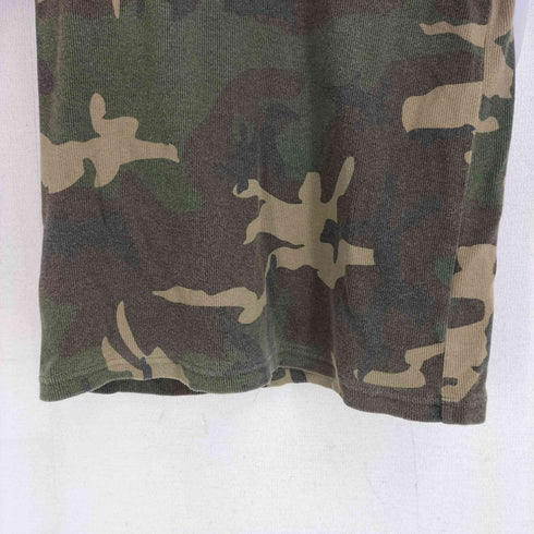 アヴィレックス AVIREX DAILY RIB SHORT SLEEVE CREW NECK T-SHIRT CAMOUFLAGE メンズ JPN:S