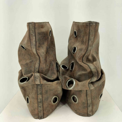 イエロー YELLO MERCURIO SHORT BOOTS ショートブーツ レディース JPN:XL