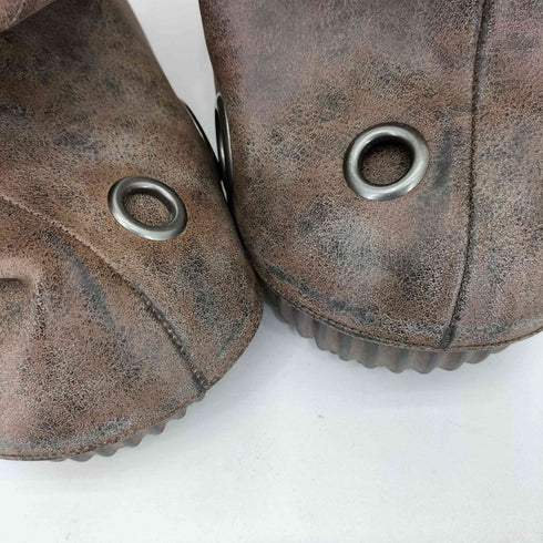 イエロー YELLO MERCURIO SHORT BOOTS ショートブーツ レディース JPN:XL